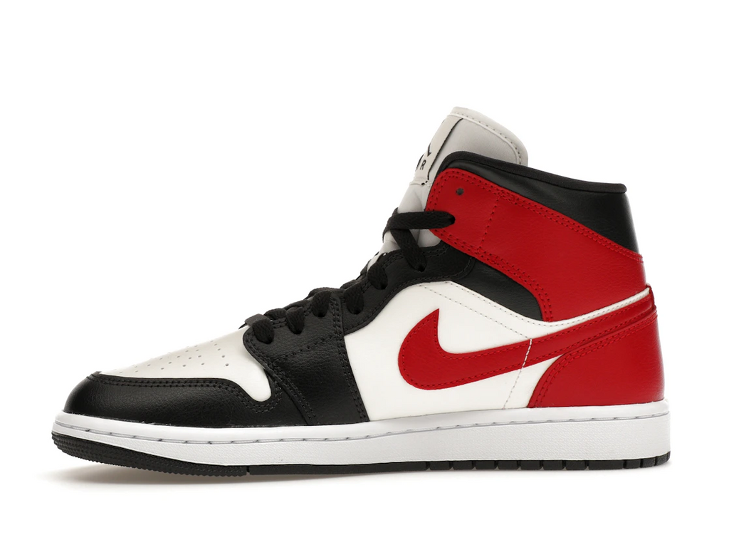 Air Jordan 1 Mid Gym Red Off Noir (W)