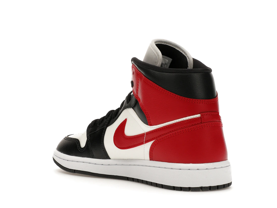 Air Jordan 1 Mid Gym Red Off Noir (W)