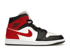 Air Jordan 1 Mid Gym Red Off Noir (W)