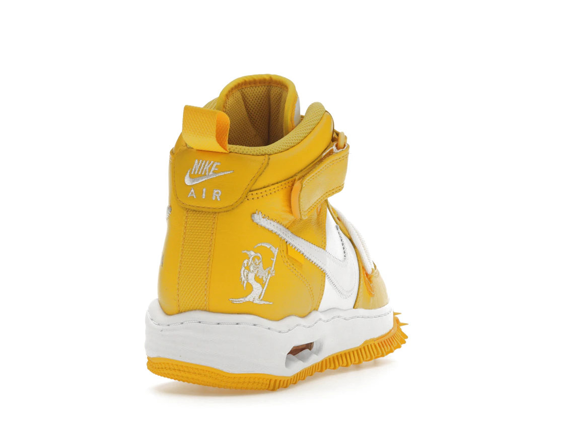Nike Air Force 1 Mid Off-White Varsity Maize