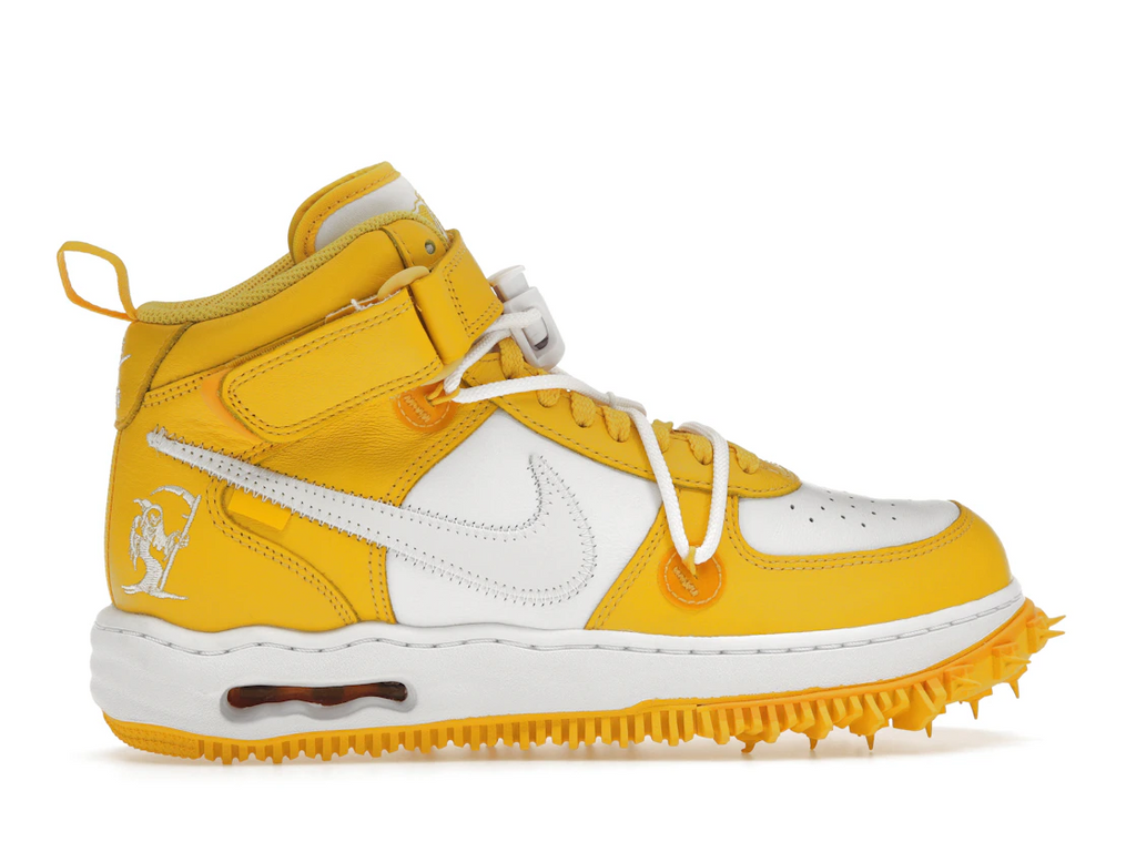Nike Air Force 1 Mid Off-White Varsity Maize
