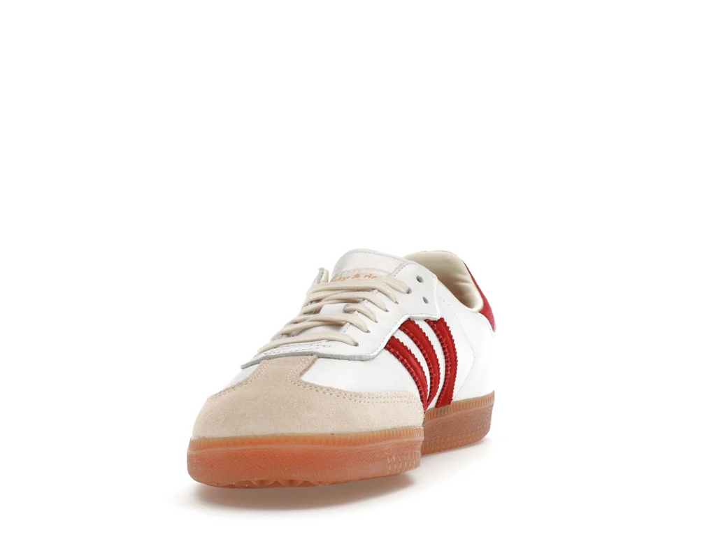 Adidas Samba Sporty & Rich White Collegiate Burgundy