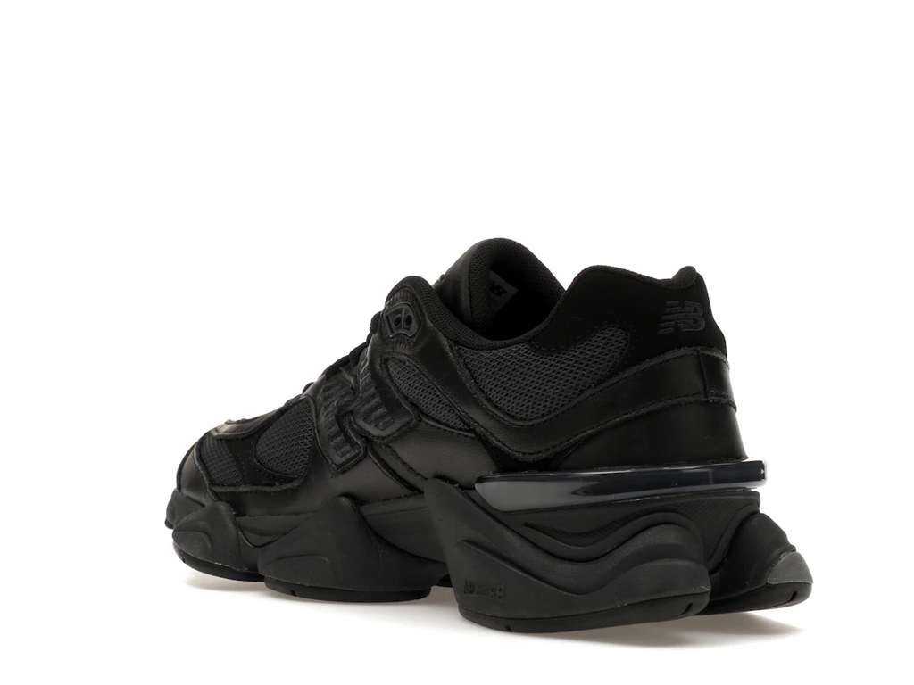 New Balance 9060 Triple Black Leather