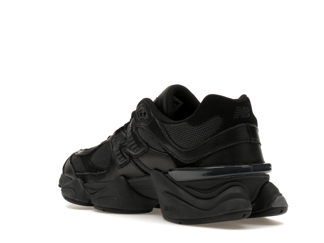 New Balance 9060 Triple Black Leather