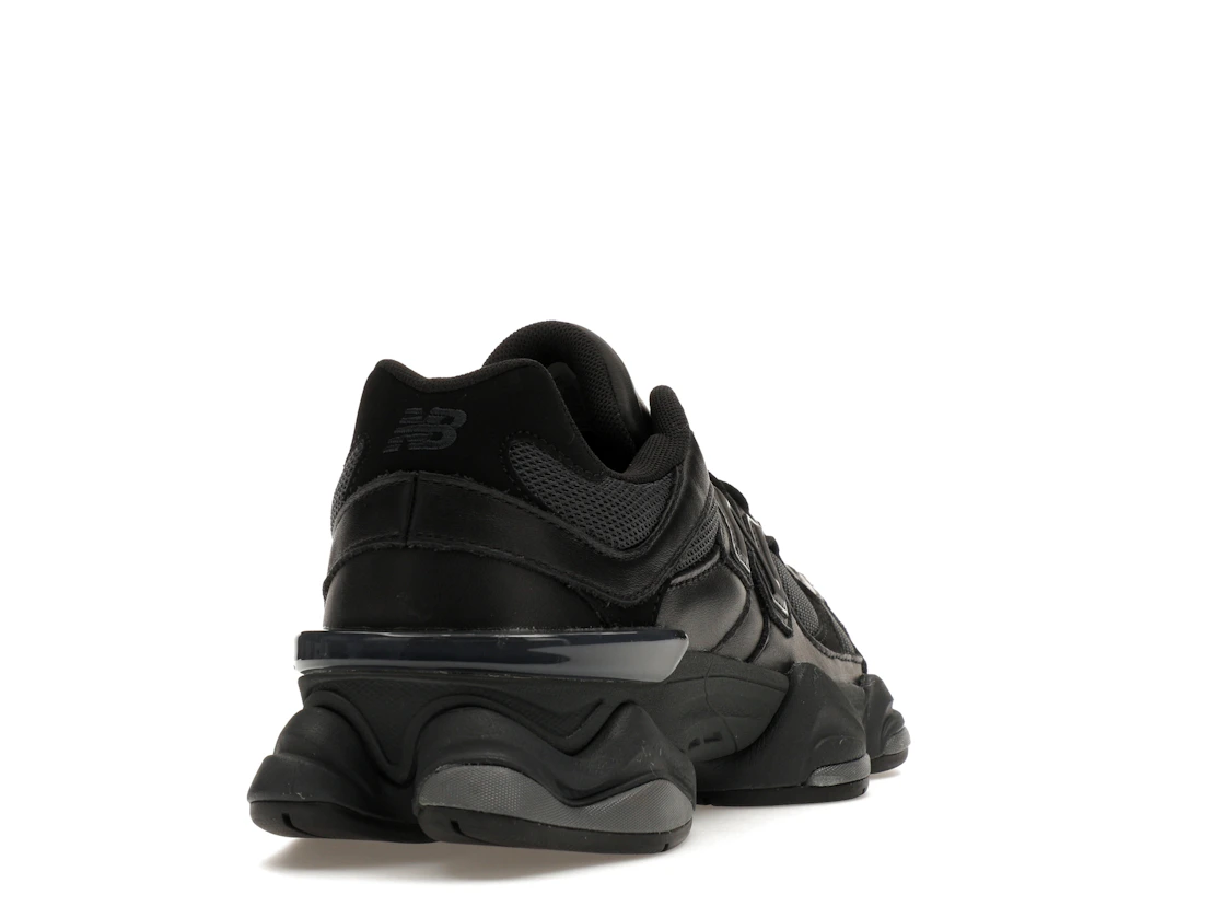 New Balance 9060 Triple Black Leather