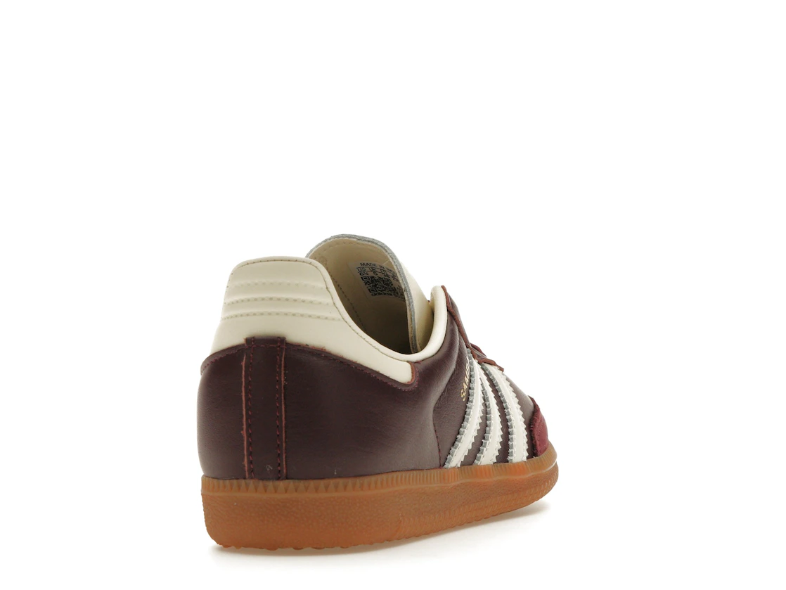 adidas Samba OG Maroon Gold Metallic (W)