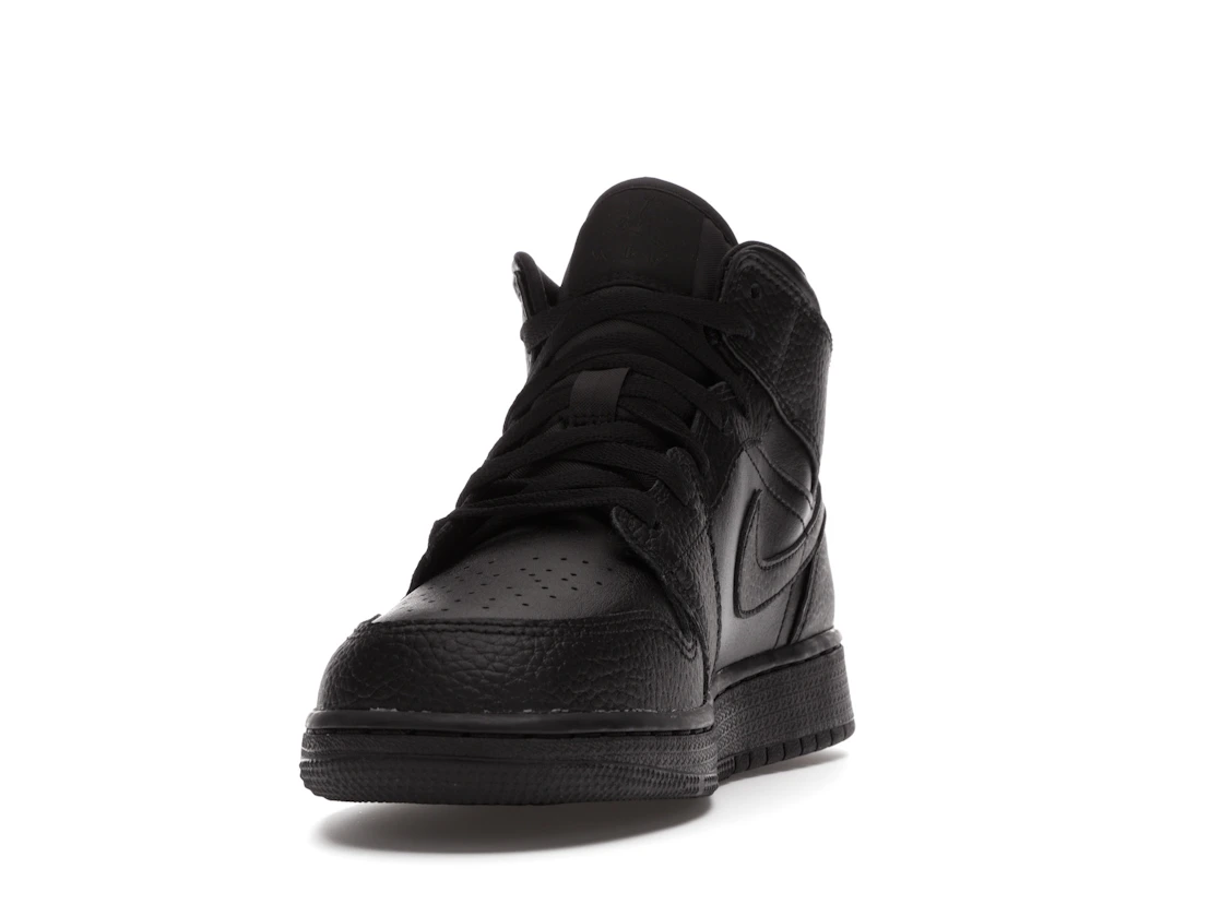 Air Jordan 1 Mid Triple Black (GS)