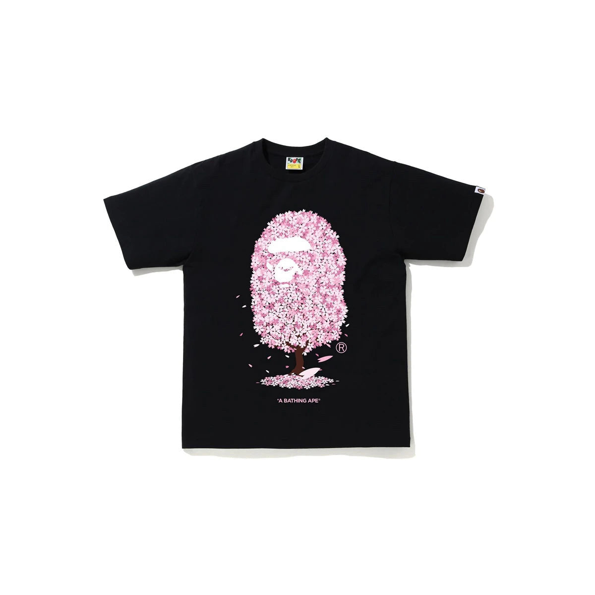 tričko BAPE Sakura T-Shirt Black ADONIO