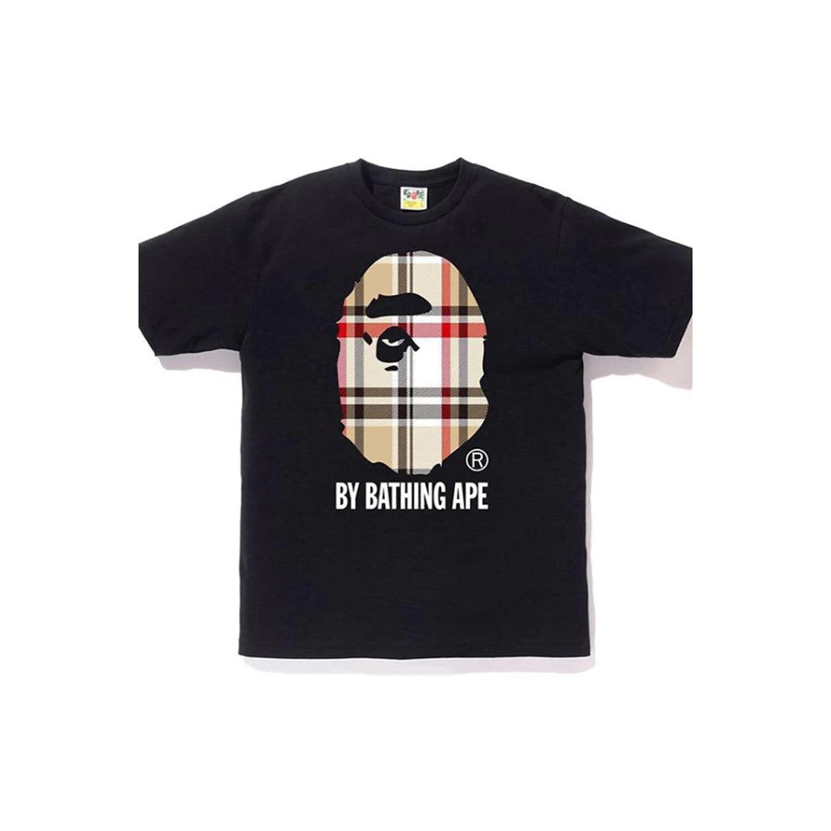 BAPE Check by Bathing T-Shirt Black/Beige