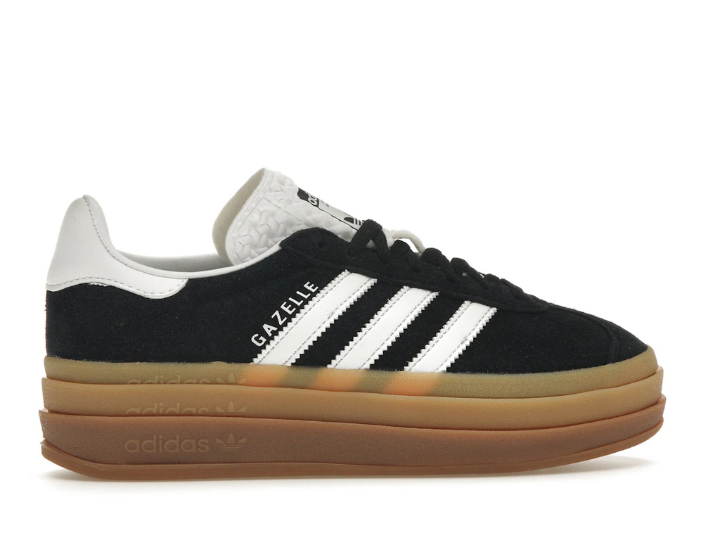 adidas Gazelle Bold Black White Gum (W)