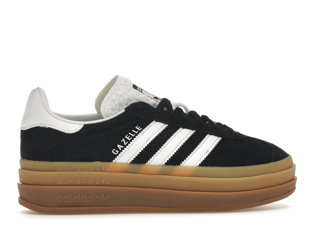 adidas Gazelle Bold Black White Gum (W)