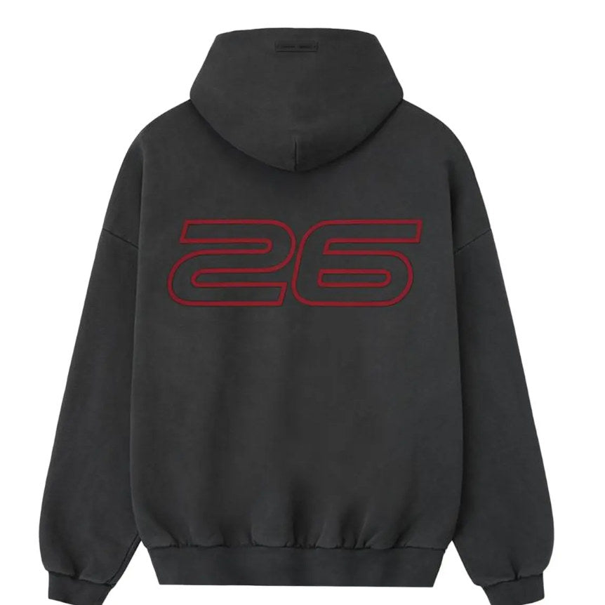 Fear of God Essentials 90s Hoodie Iron Grey