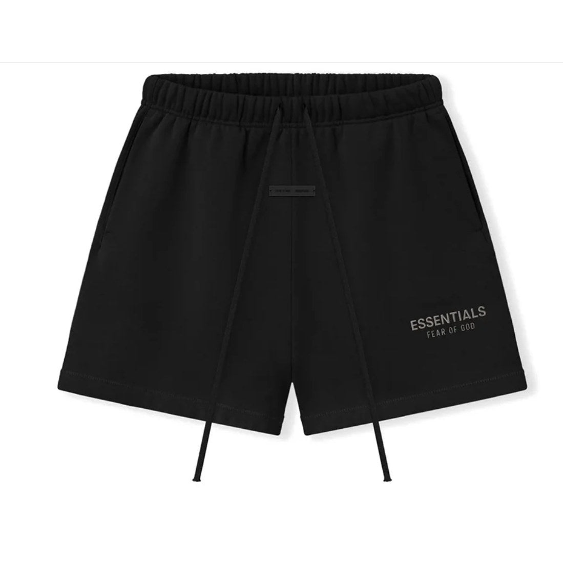 Fear of God Essentials S25 Shorts Glossy Jet Black