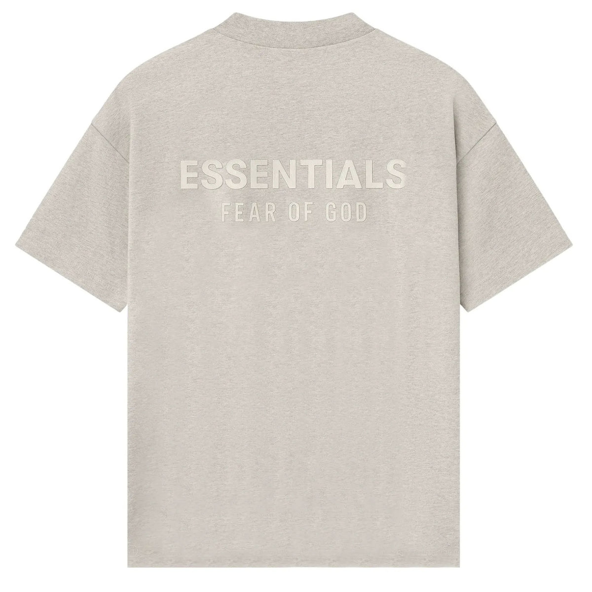 Fear of God Essentials S25 T-shirt Heather Stone