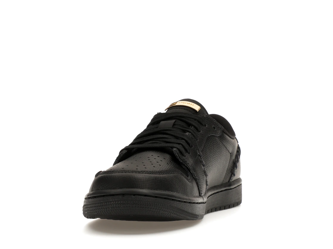 Air Jordan 1 Low Method of Make Black Metallic Gold (W)