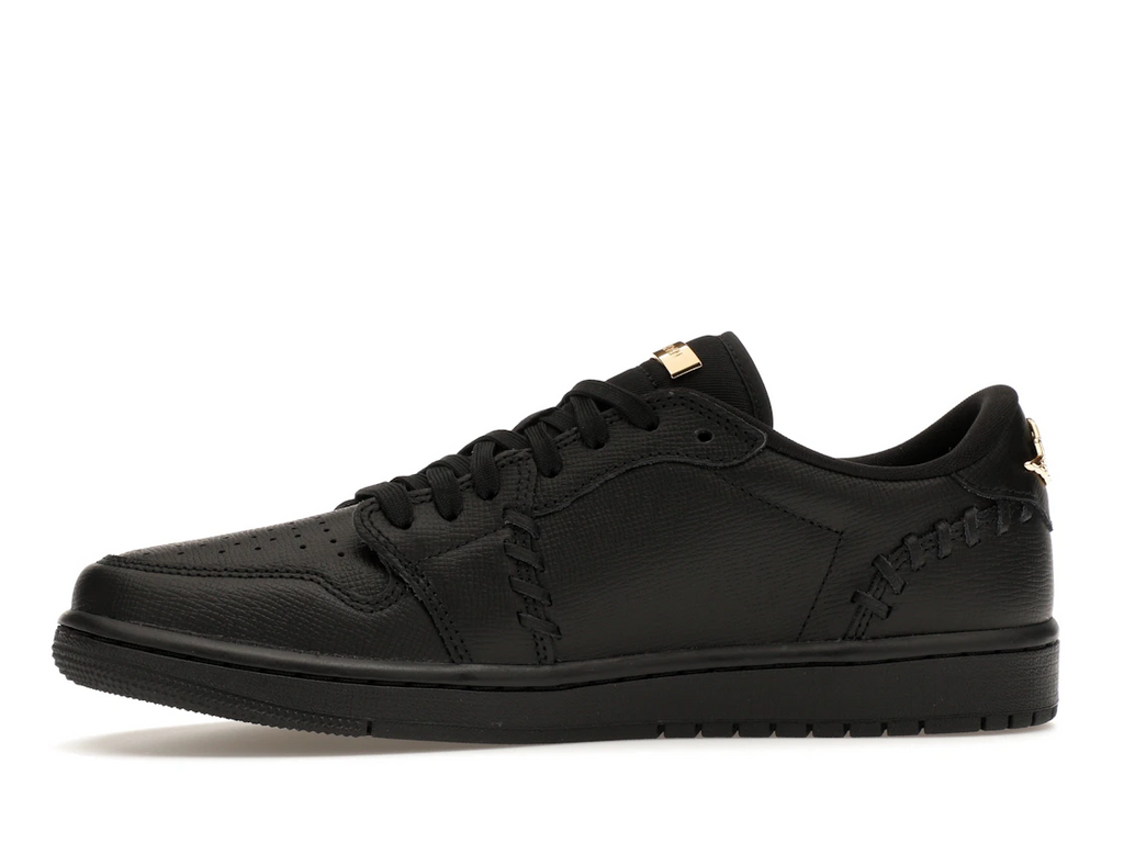 Air Jordan 1 Low Method of Make Black Metallic Gold (W)