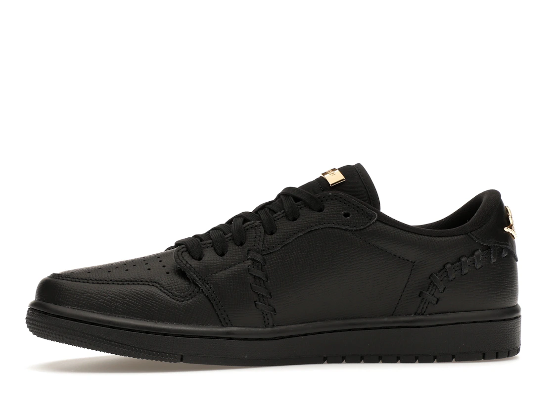 Air Jordan 1 Low Method of Make Black Metallic Gold (W)