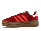 adidas Gazelle Bold Bright Red Velvet
