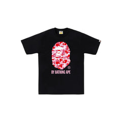 BAPE ABC Camo By Bathing Ape T-Shirt Black/Pink SS25