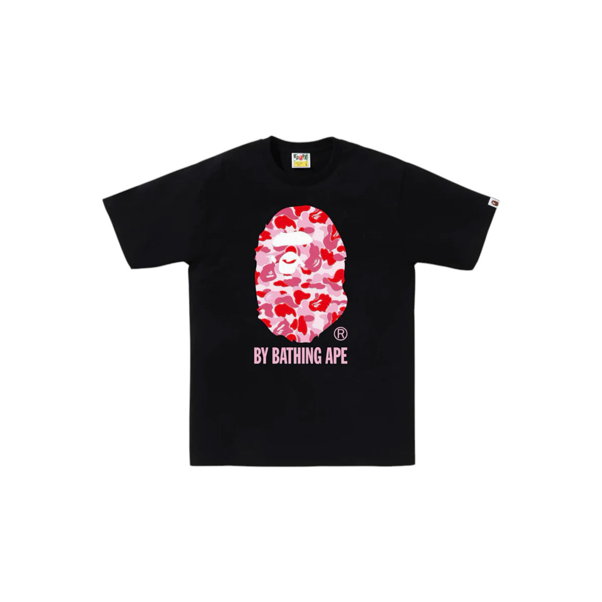 BAPE ABC Camo By Bathing Ape T-Shirt Black/Pink SS25