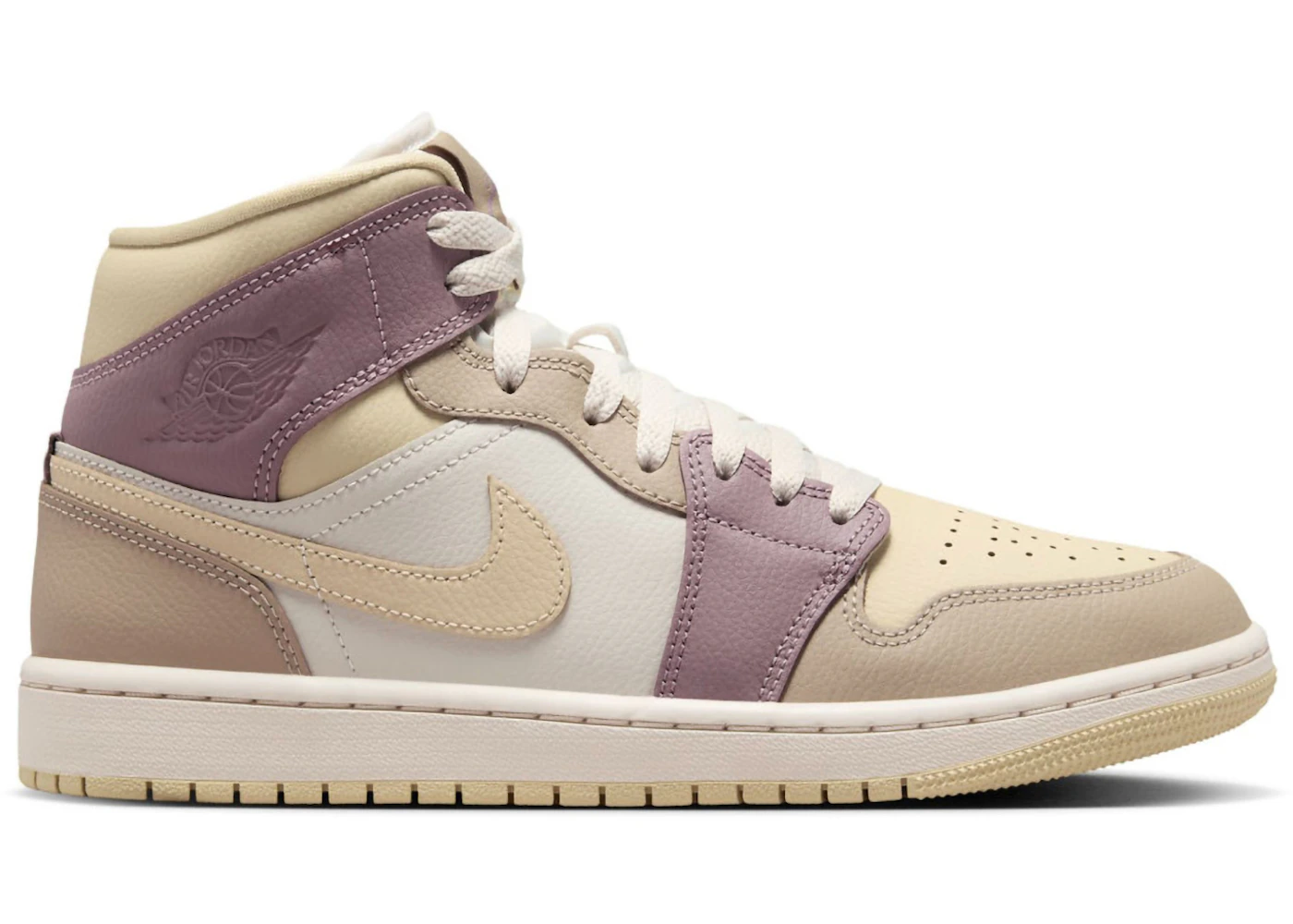 Air Jordan 1 Mid Light Orewood Brown Taupe Grey (W)