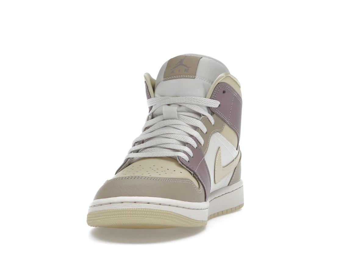 Air Jordan 1 Mid Light Orewood Brown Taupe Grey (W)