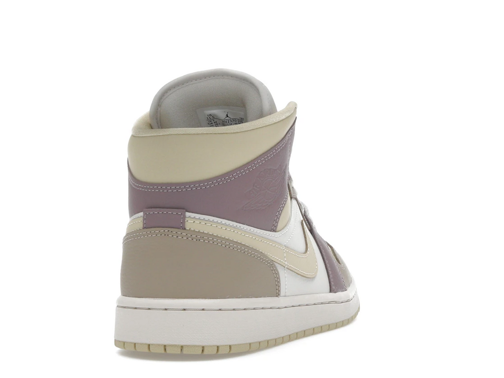 Air Jordan 1 Mid Light Orewood Brown Taupe Grey (W)