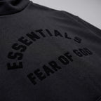 Fear of God Essentials Arch Logo Hoodie Jet Black 192SP232050F ADONIO