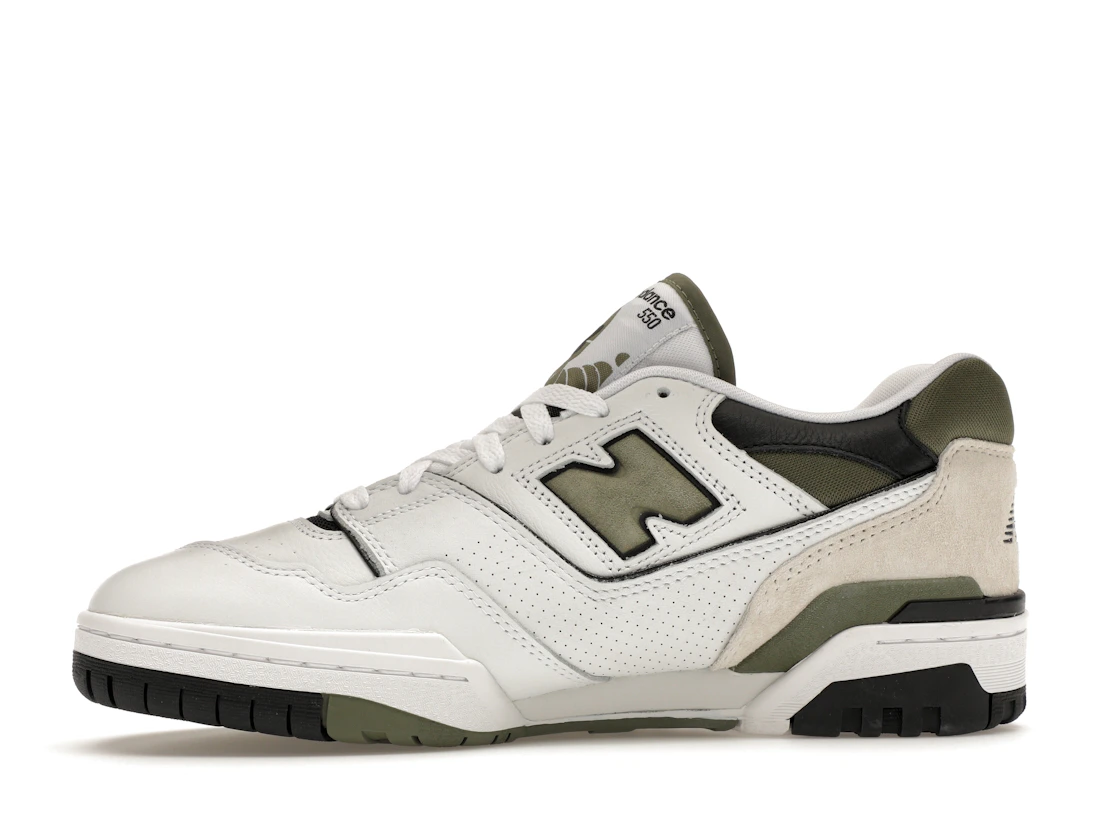 New Balance 550 White Dark Olivine