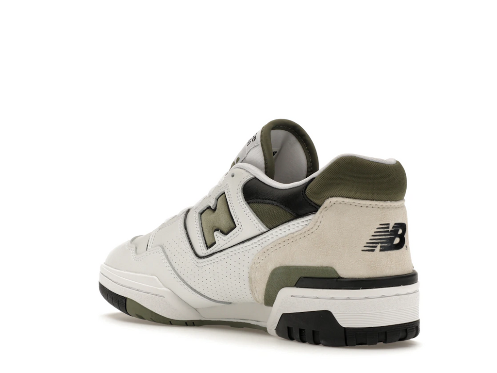 New Balance 550 White Dark Olivine