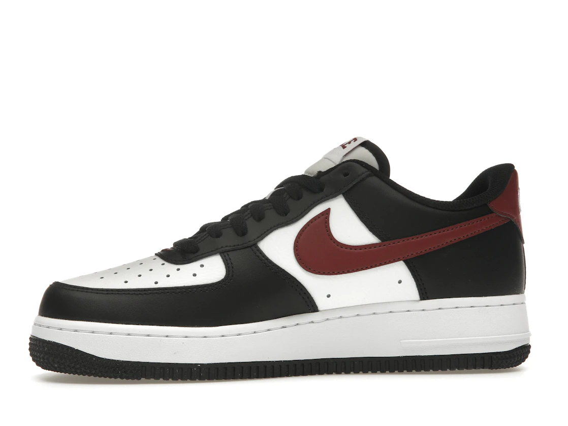 Nike Air Force 1 Low '07 Black White Dark Team Red