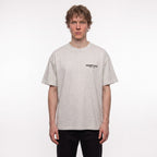 Fear of God Essentials T-shirt (SS22) Light Oatmeal – model foto