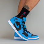 Jordan 1 Mid University Blue Black