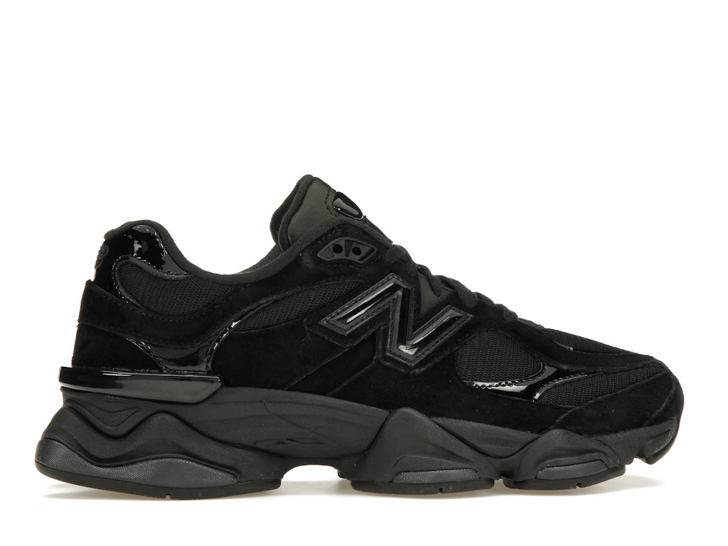New Balance 9060 Triple Black Patent