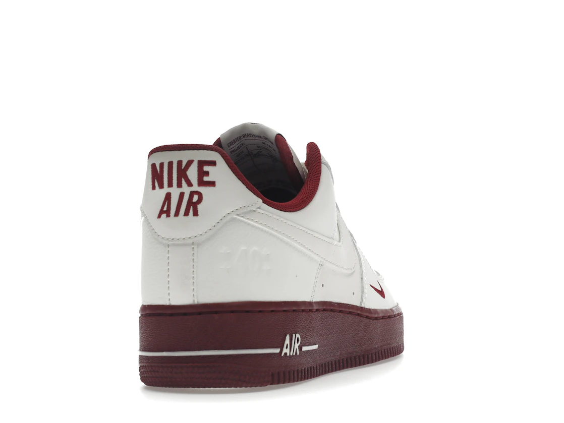 Nike Air Force 1 Low '07 SE 40th Anniversary Edition Sail Team Red (W)