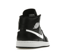 Jordan 1 Mid Black White (W)