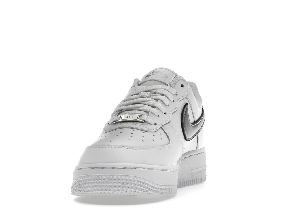 Nike Air Force 1 Low '07 Essential White Metallic Silver Black (W)