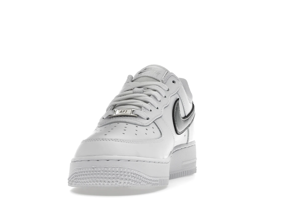 Nike Air Force 1 Low '07 Essential White Metallic Silver Black (W)