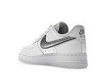 Nike Air Force 1 Low '07 Essential White Metallic Silver Black (W)