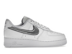 Nike Air Force 1 Low '07 Essential White Metallic Silver Black (W)