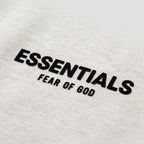 Fear of God Essentials S22 Hoodie Light Oatmeal – detail