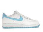 Nike Air Force 1 Low '07 White Aquarius Blue