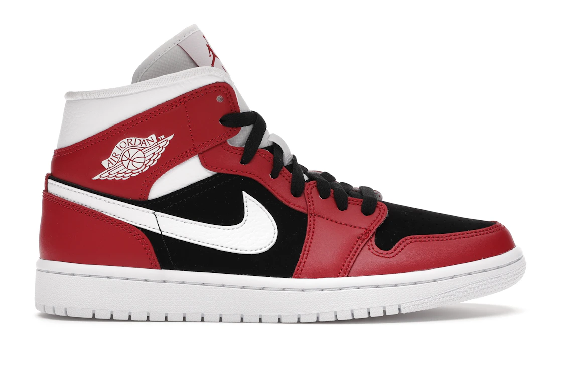Jordan 1 Mid Gym Red Black (W)