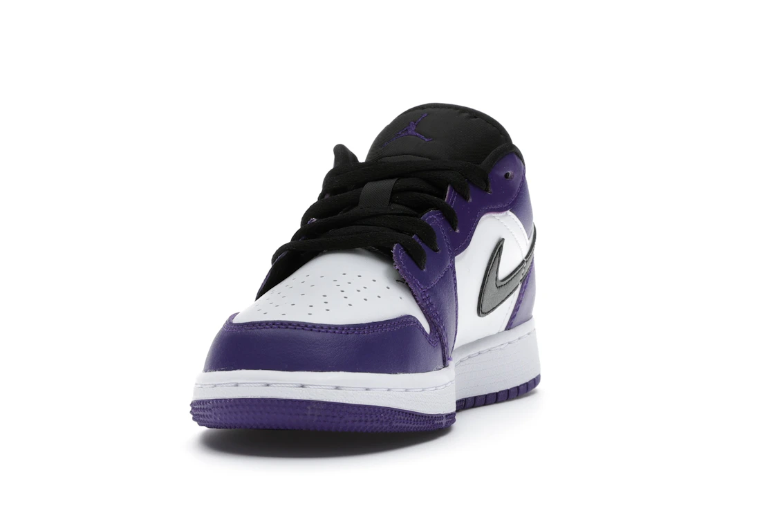 Jordan 1 Low Court Purple White (GS)