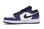 Jordan 1 Low Court Purple White (GS)