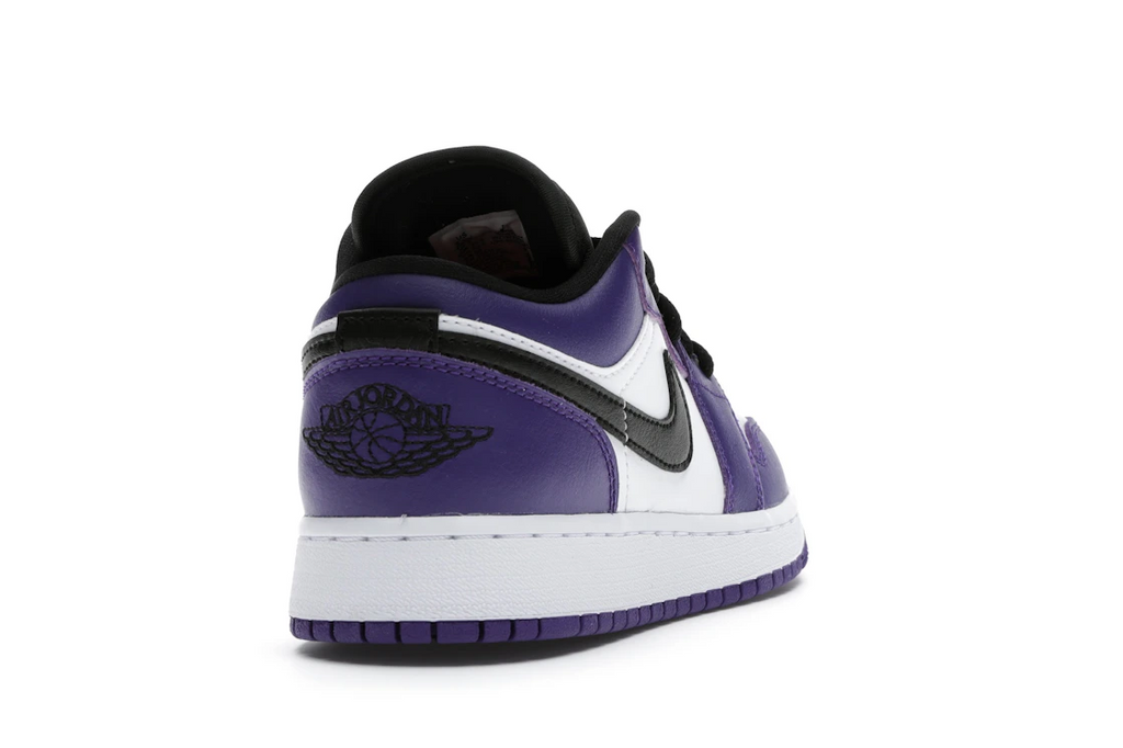 Jordan 1 Low Court Purple White (GS)