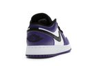 Jordan 1 Low Court Purple White (GS)