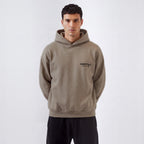 Fear of God Essentials S24 Fleece Hoodie Heather Grey 192HO246259F ADONIO