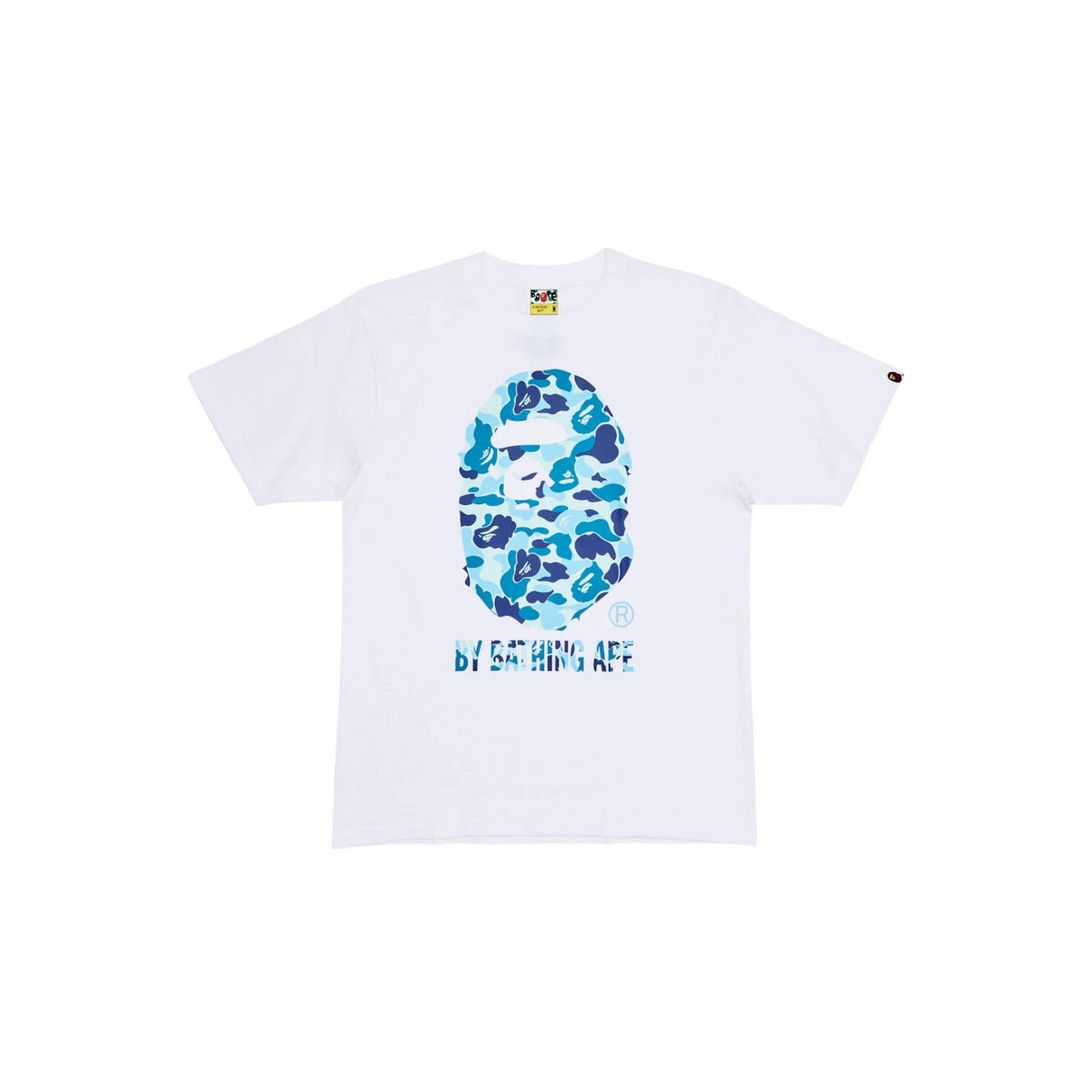 tričko BAPE ABC Camo by bathing Ape T-Shirt White/Blue ADONIO