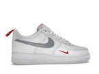 Nike Air Force 1 Low Reflective Swoosh White University Red